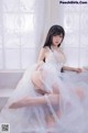 Coser @ 水 淼 Aqua Vol.067: 婚纱 + 黑皮 蜜蜂 (88 photos) P54 No.e27799